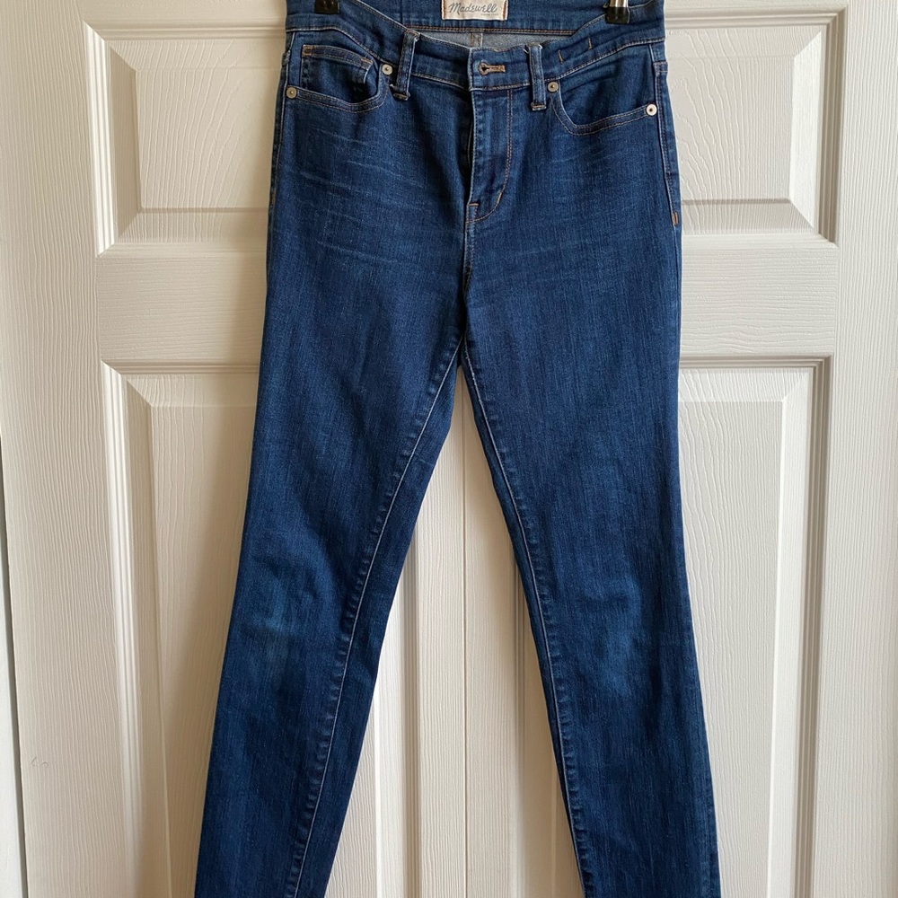 Madewell High Riser Skinny Jeans